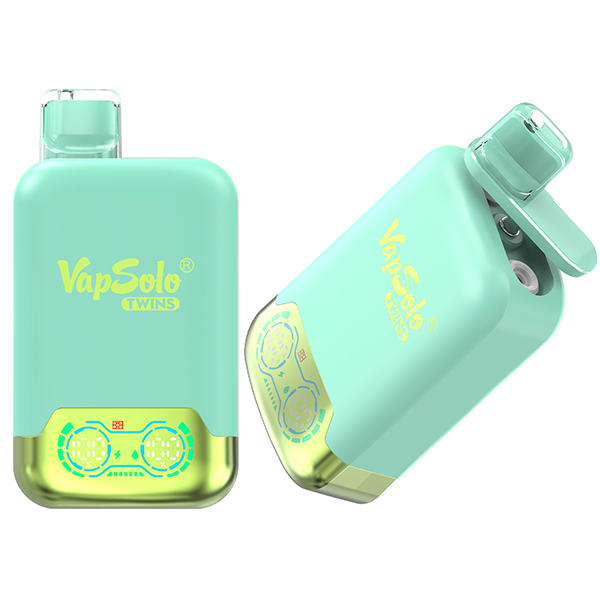 Vaper VAPSOLO pineapple coconut & triple melon 20000 caladas doble sabor x10